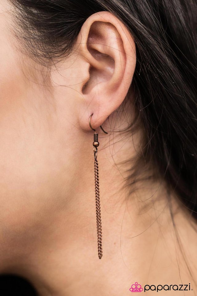 Paparazzi ♥ Canary Song - Copper ♥ Necklace