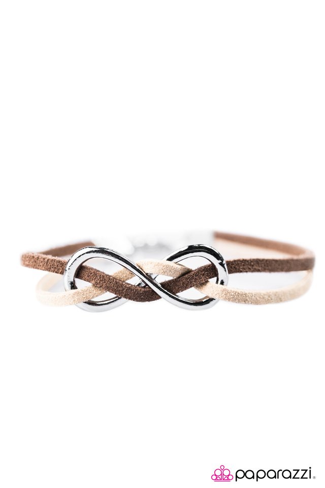 Paparazzi ♥ Infinity and Beyond - Brown ♥ Bracelet