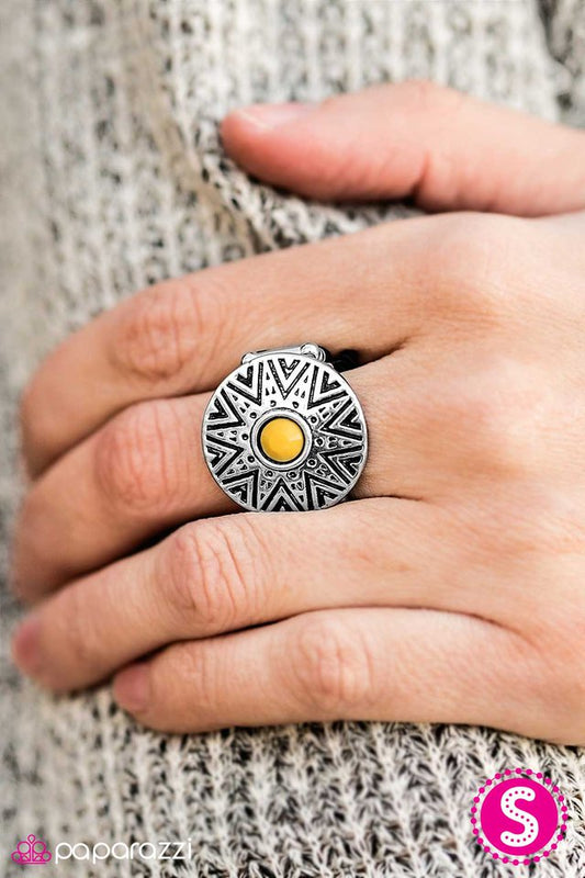 Paparazzi ♥ Sunshine State - Yellow ♥ Ring-product_sku