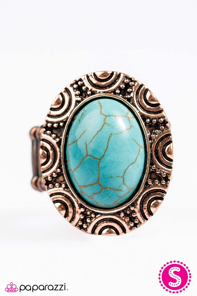 Paparazzi ♥ Dune Chaser - Copper ♥ Ring