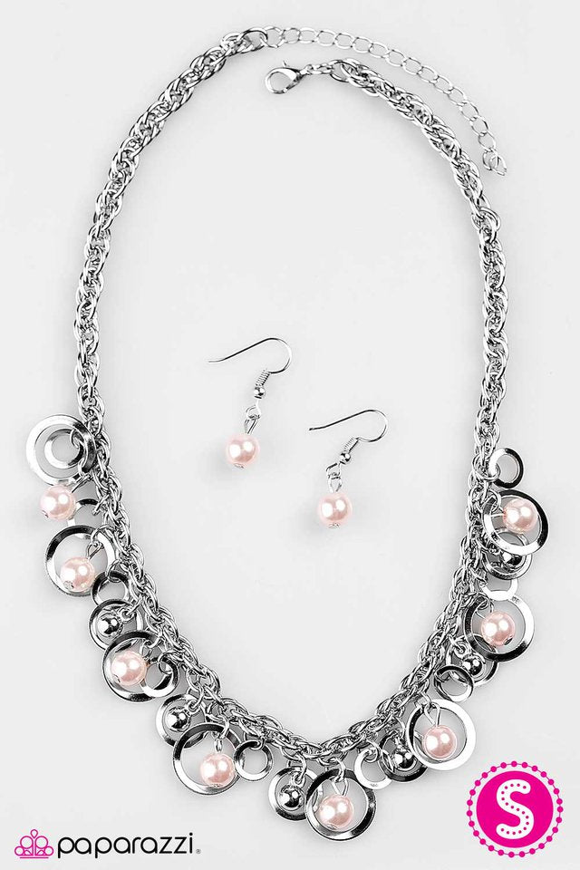 Paparazzi ♥ Galaxy Gala - Pink ♥ Necklace