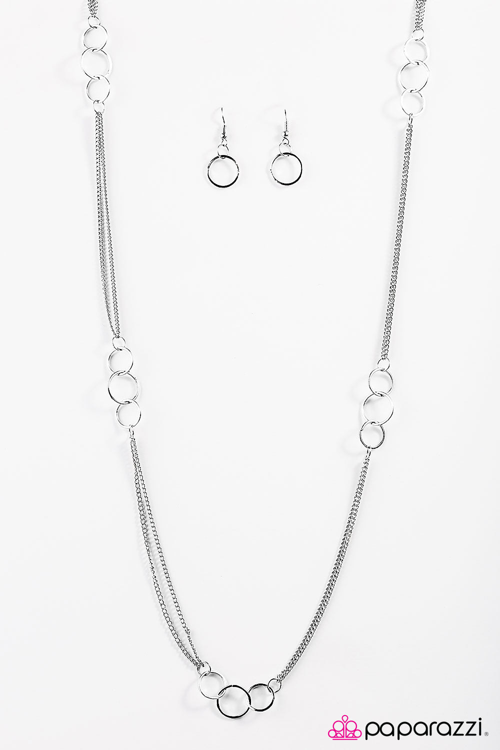 Paparazzi ♥ Music Night - Silver ♥  Necklace