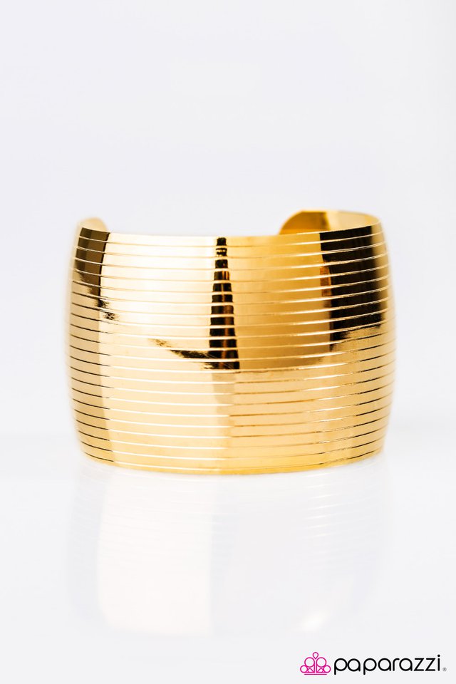 Paparazzi ♥ May the Force Be With You - Gold ♥ Bracelet