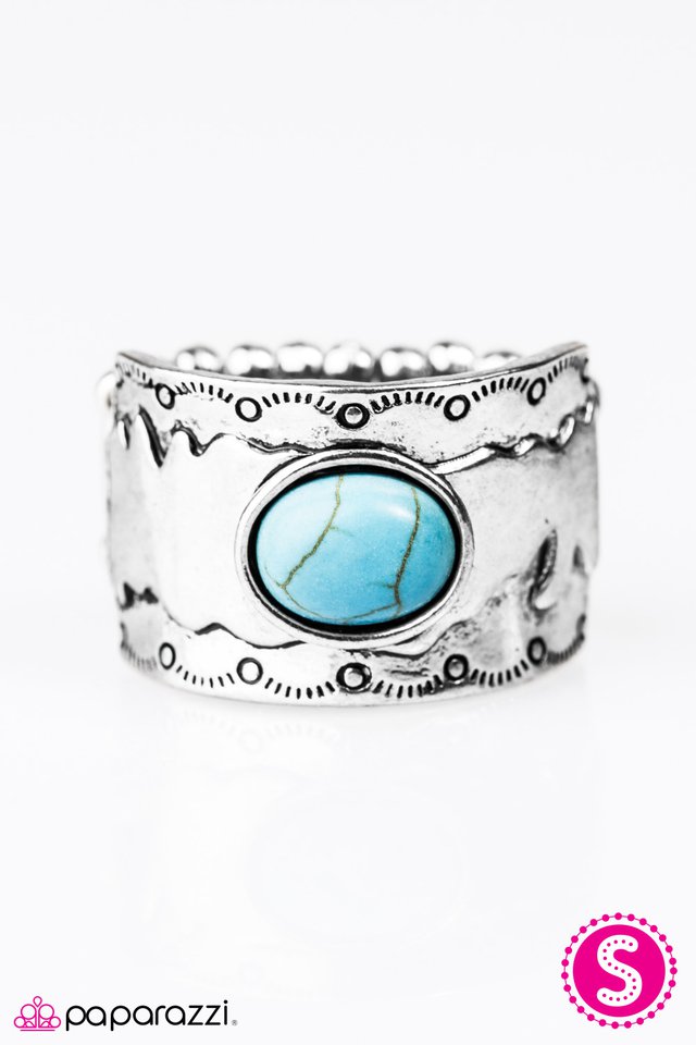 Paparazzi ♥ River Quest - Blue ♥ Ring