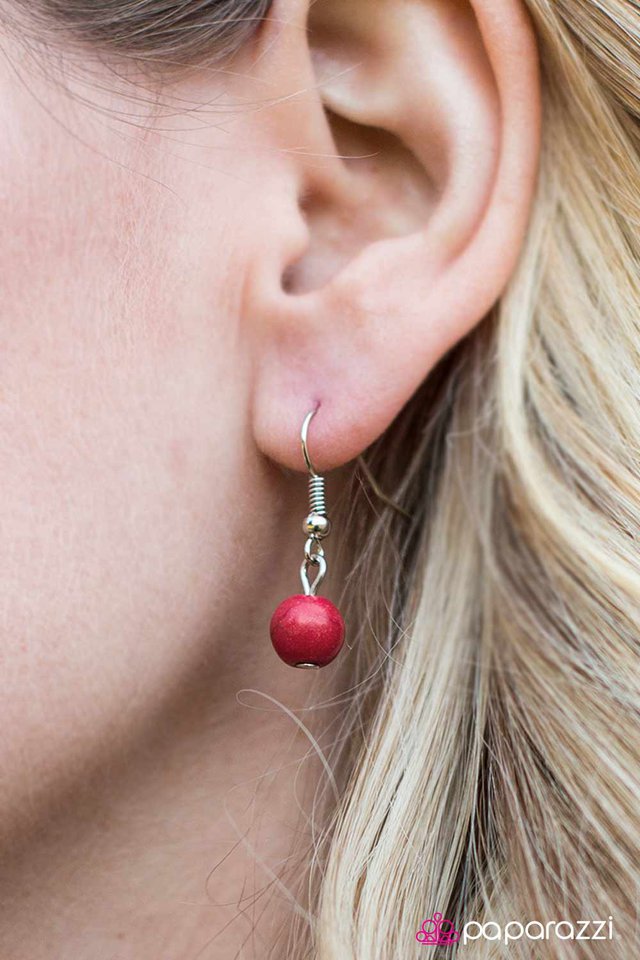 Paparazzi ♥ Songs of the Phoenix - Red ♥ Necklace