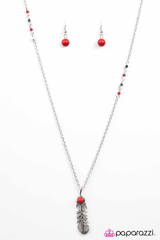 Paparazzi ♥ Songs of the Phoenix - Red ♥ Necklace