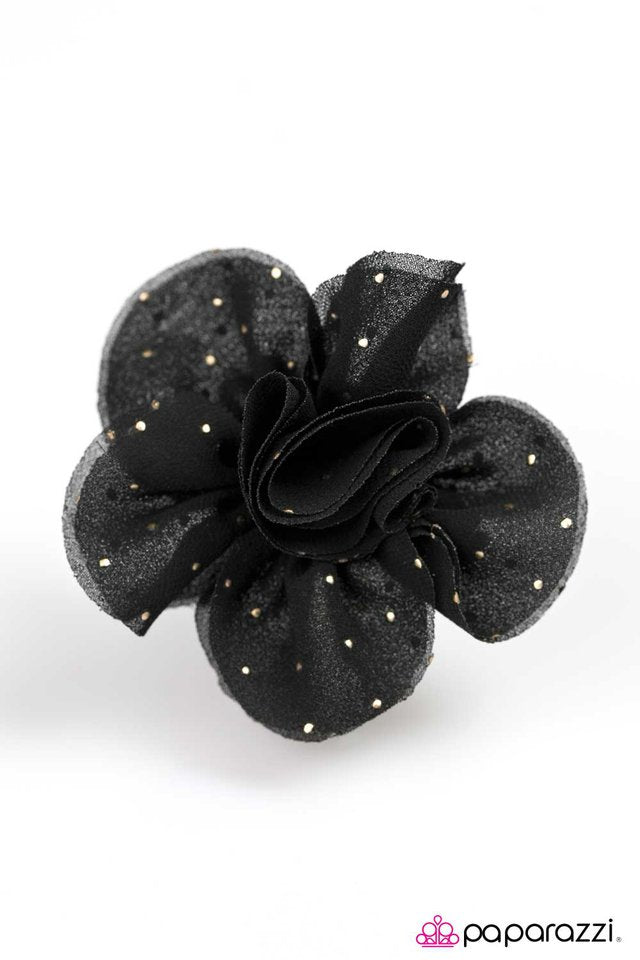 Paparazzi ♥ Dreamboat - Black ♥ Hair Clip