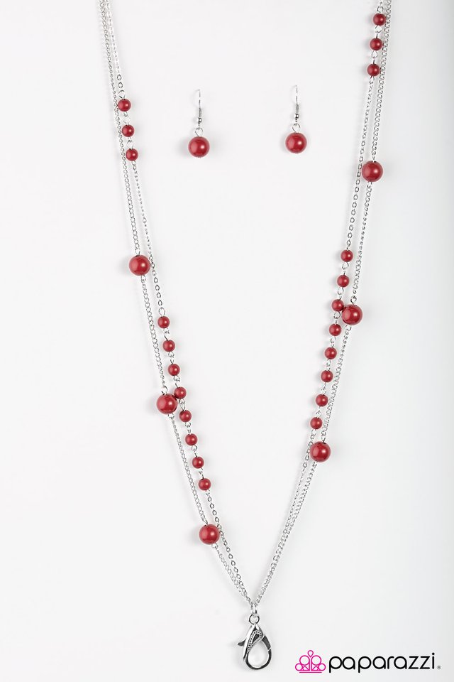 Paparazzi ♥ Fiercely Fabulous - Red ♥ Lanyard