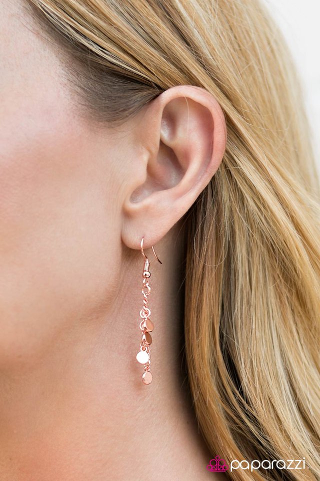 Paparazzi ♥ Always On CHIME - Copper ♥ Necklace