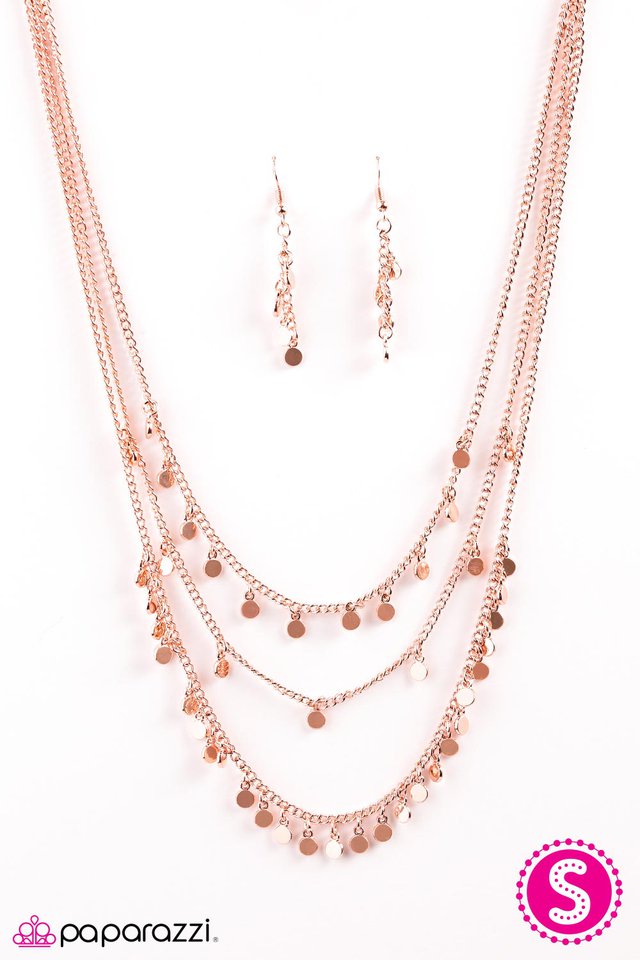 Paparazzi ♥ Always On CHIME - Copper ♥ Necklace