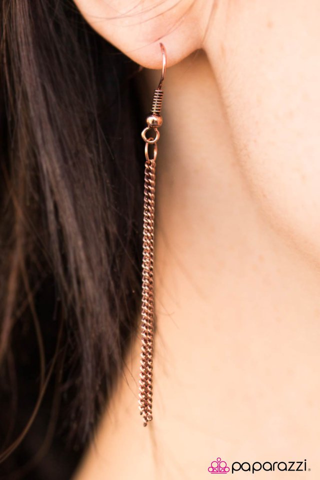 Paparazzi ♥ Majestic Mesas - Copper ♥ Necklace