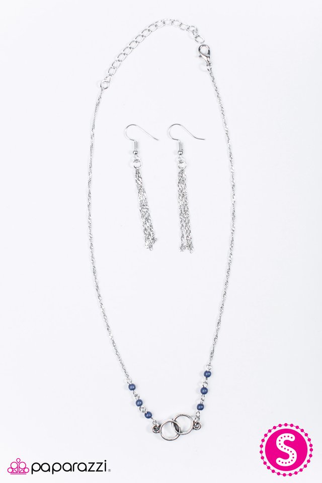 Paparazzi ♥ If You Cant BEAD Them, Join Them - Blue ♥ Necklace