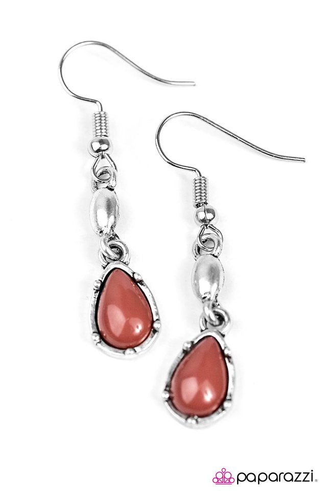 Paparazzi ♥ Gypsy Jive - Brown ♥ Earrings