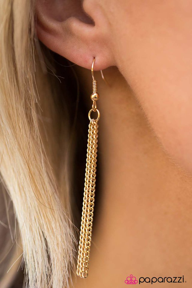 Paparazzi ♥ Lotus Lounge - Black ♥ Necklace