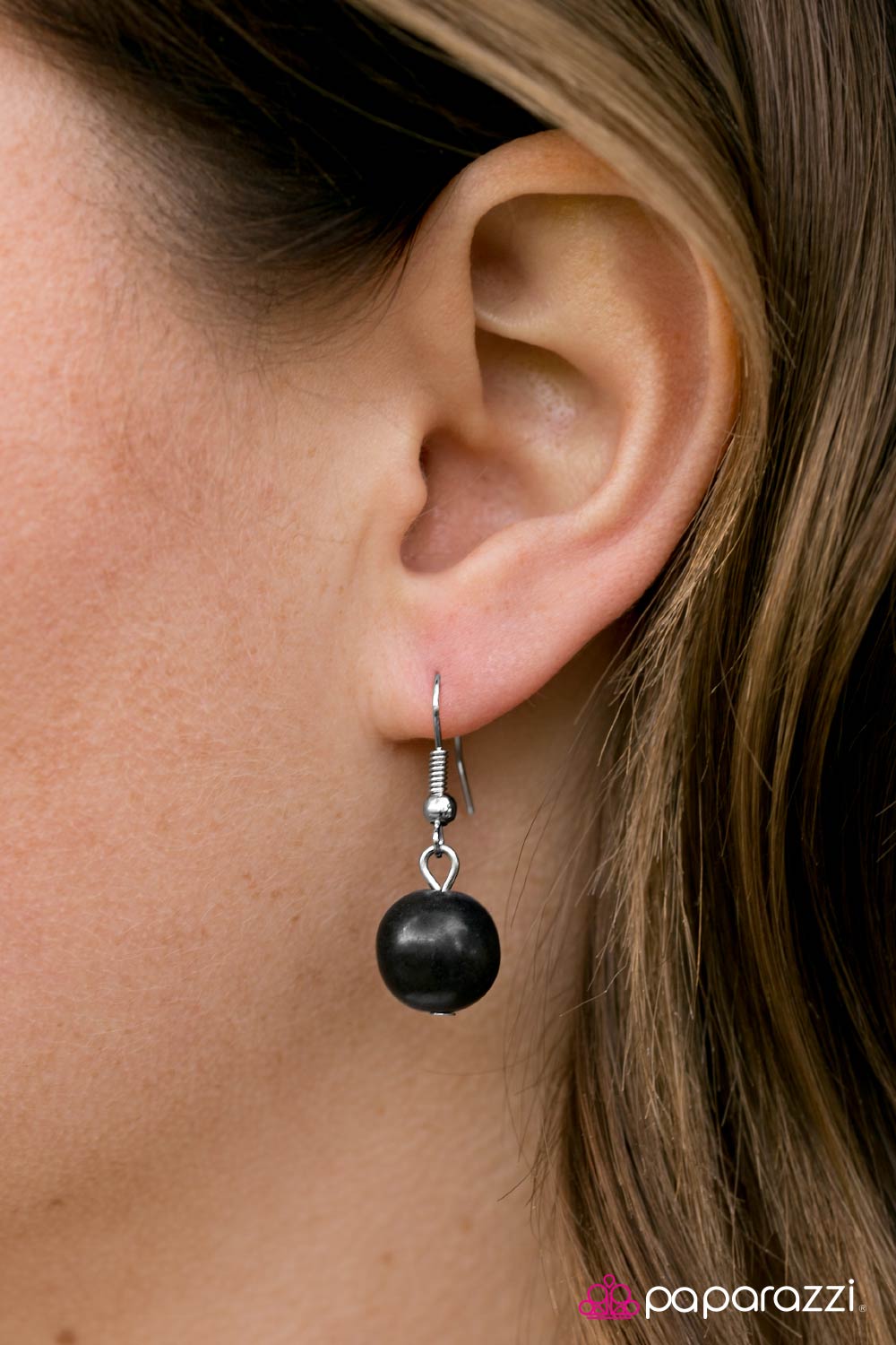 Paparazzi ♥ Saloon Style - Black ♥  Necklace