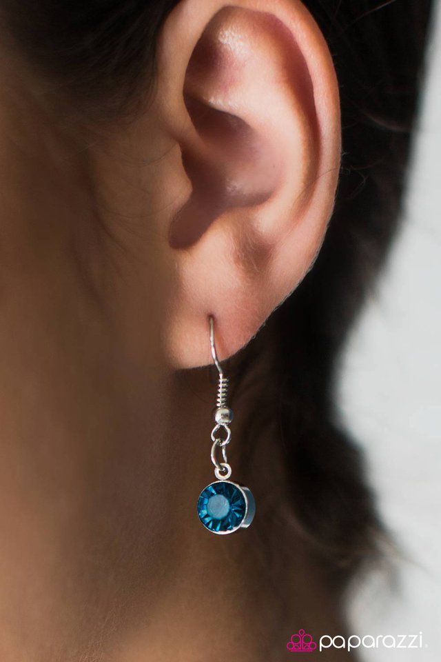 Paparazzi ♥ City Skyline - Blue ♥ Necklace