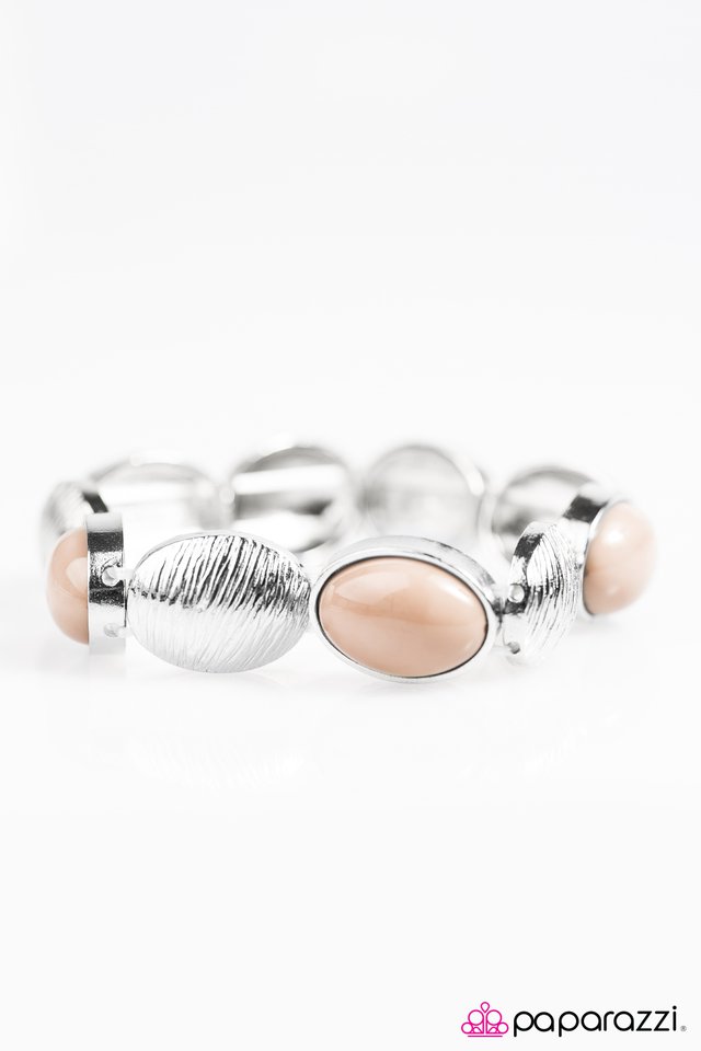 Paparazzi ♥ Plain Sailing - Brown ♥ Bracelet