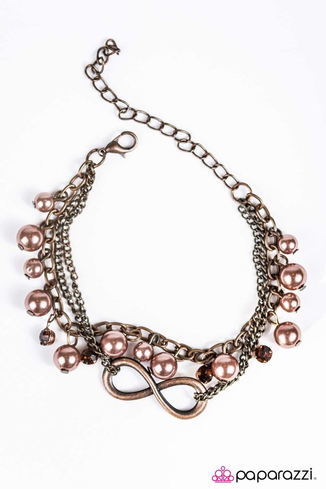 Paparazzi ♥ World Without End - Copper ♥ Bracelet