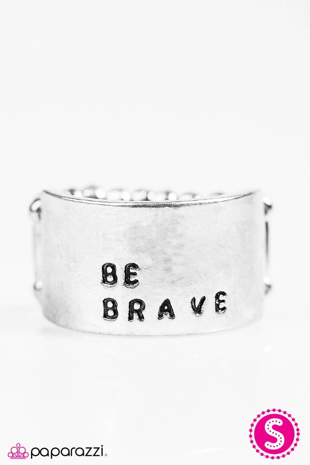 Paparazzi ♥ Bravest Of Them All - Silver ♥ Ring