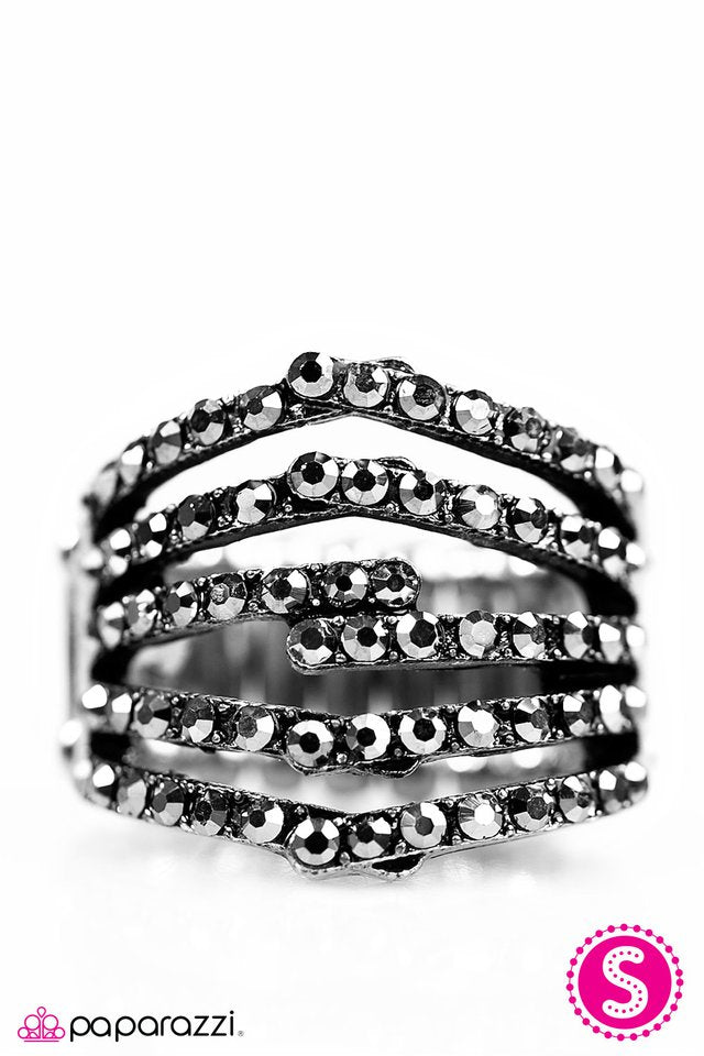 Paparazzi ♥ Stack Attack - Silver ♥ Ring
