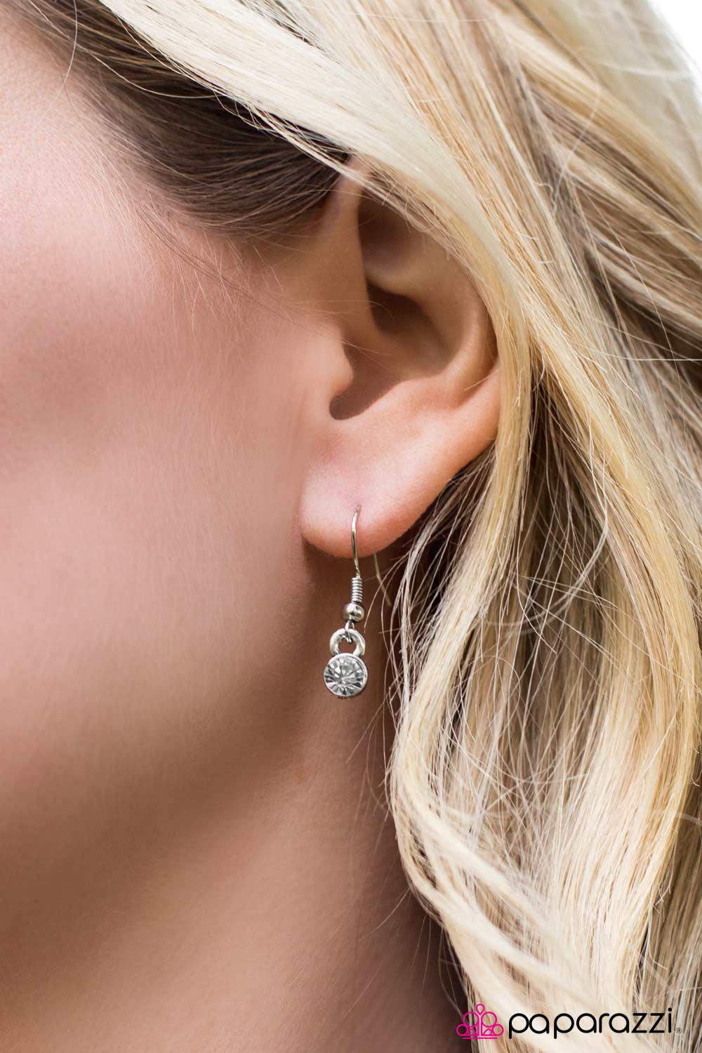 Paparazzi ♥ The Key To Love - White ♥  Necklace