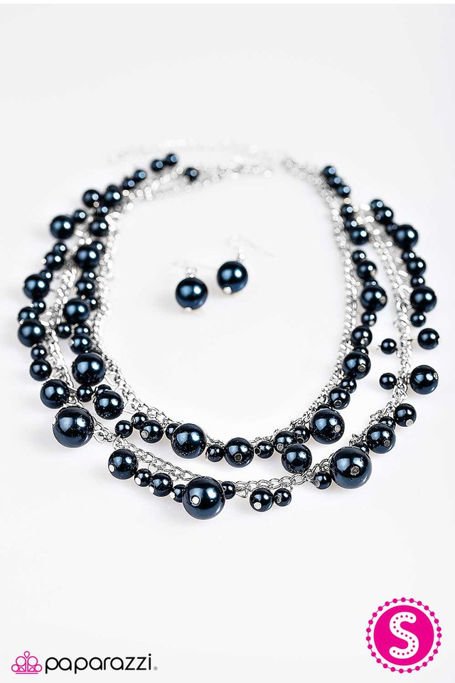 Paparazzi ♥ Nightfall - Blue ♥ Necklace
