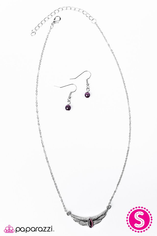 Paparazzi ♥ A NILE Away - Purple ♥ Necklace