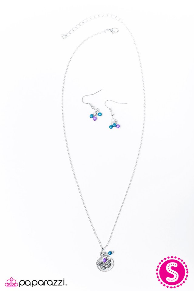 Paparazzi ♥ My Little Butterfly - Multi ♥ Necklace