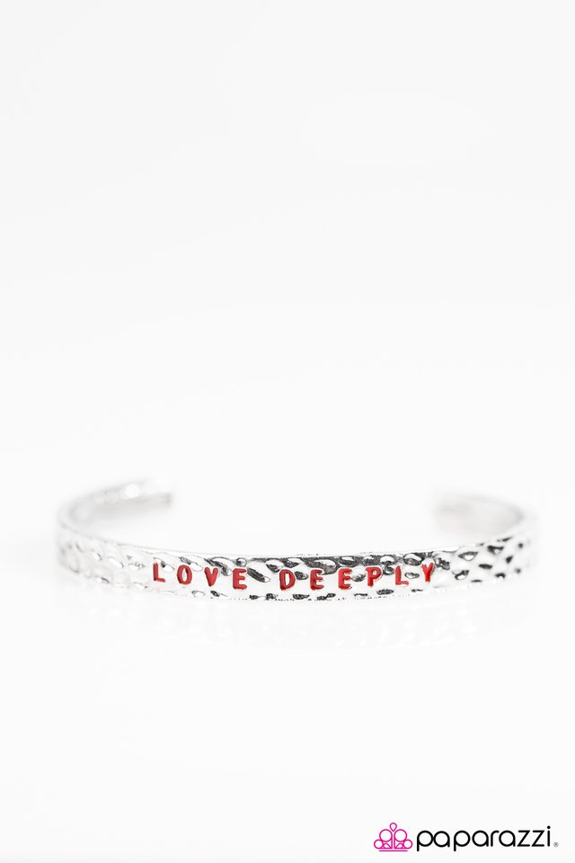 Paparazzi ♥ Love Deeply - Red ♥ Bracelet