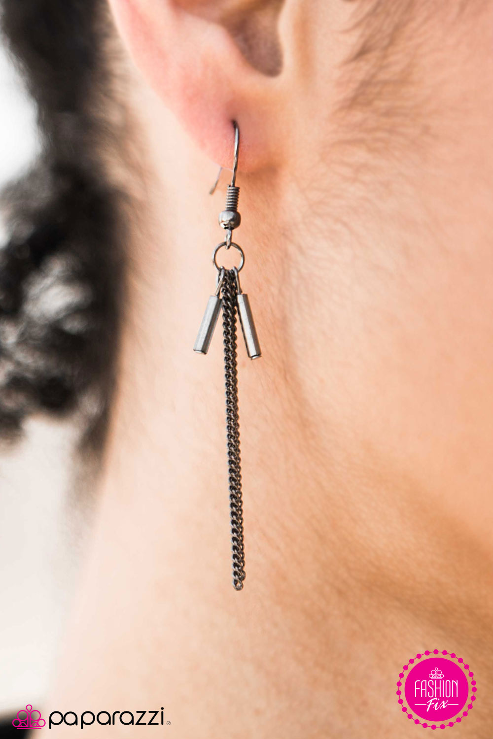 Paparazzi ♥ Calling All Goddesses - Black ♥  Necklace