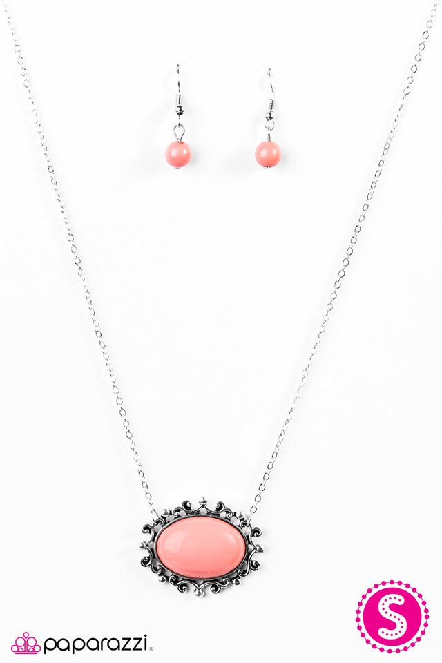 Paparazzi ♥ The Royal Opera - Orange ♥ Necklace