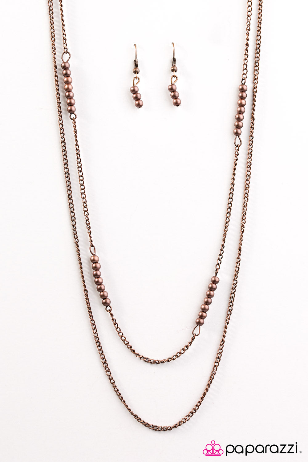 Paparazzi ♥ Metal Musings - Copper ♥  Necklace