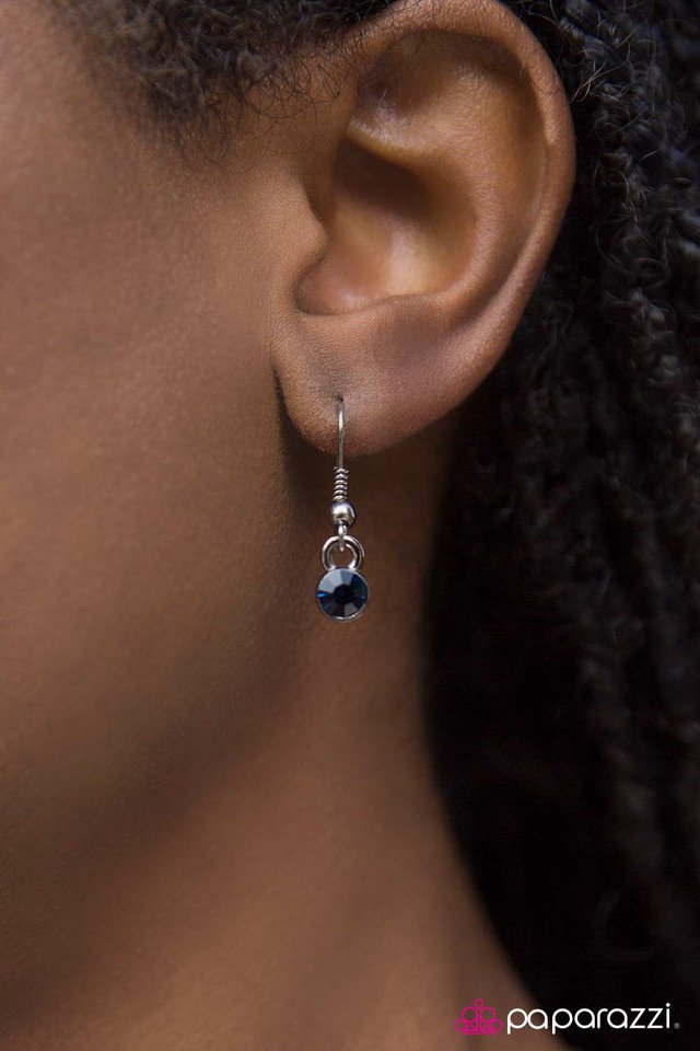 Paparazzi ♥ Diamonds Are Forever - Blue ♥ Necklace