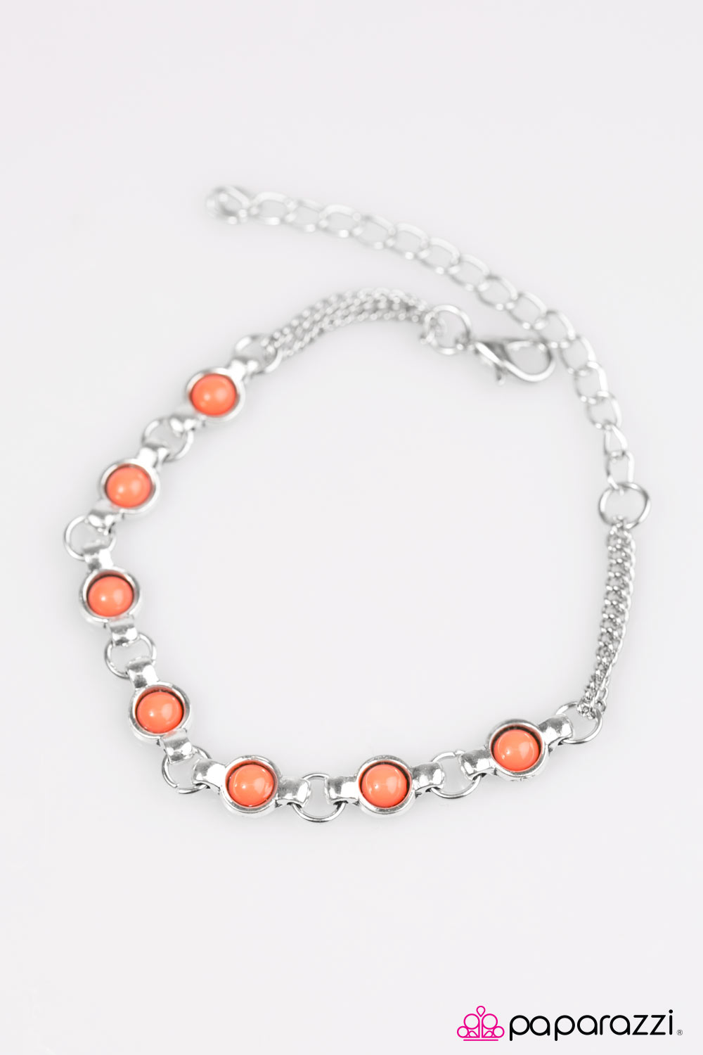 Paparazzi ♥ Power Color - Orange ♥  Bracelet