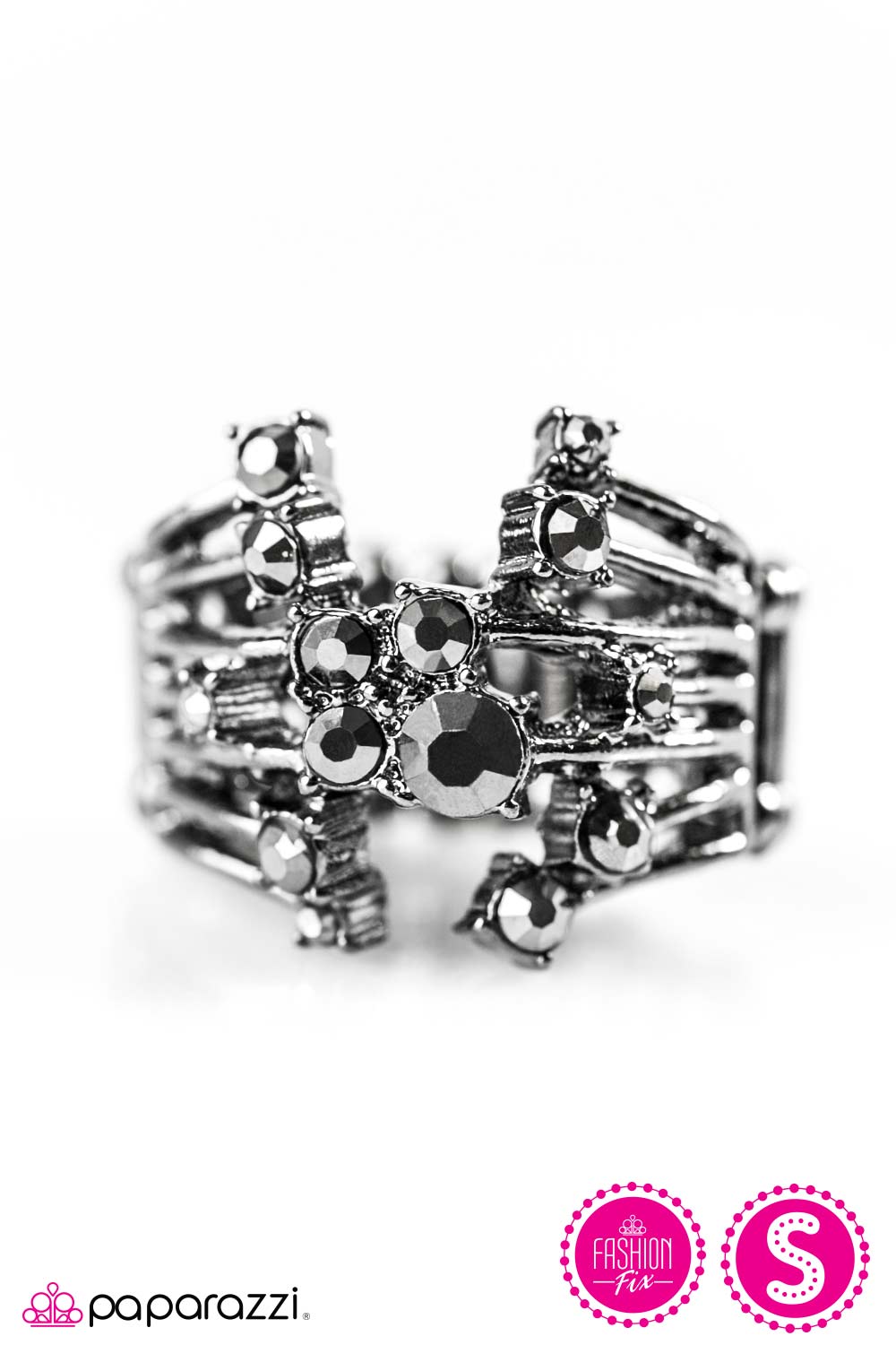 Paparazzi ♥ City SPARK - Black ♥  Ring