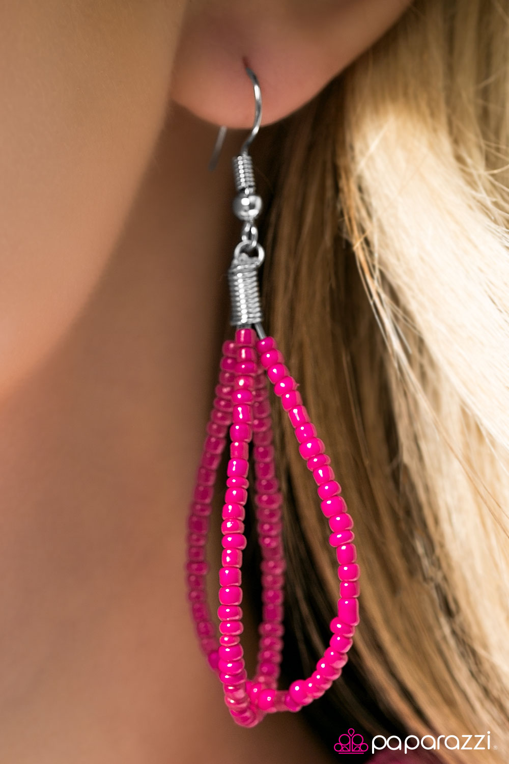 Paparazzi ♥ Tropical Twist - Pink ♥  Necklace