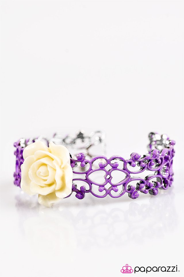 Paparazzi ♥ Wonderland Tea Party - Purple ♥ Bracelet
