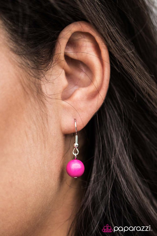 Paparazzi ♥ Find Your Wild - Pink ♥ Necklace