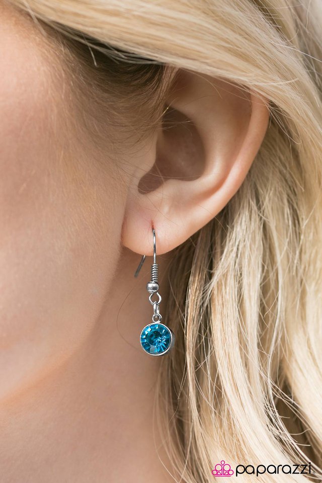 Paparazzi ♥ All The Grandeur In The World - Blue ♥ Necklace