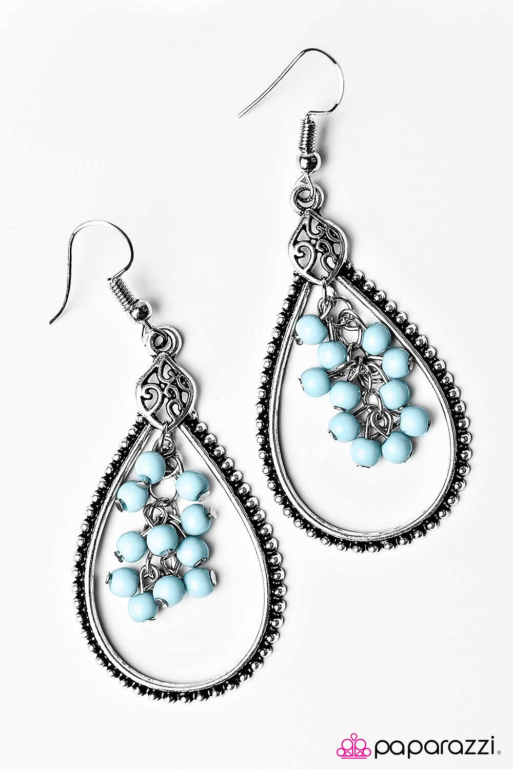 Paparazzi ♥ Right As Rain - Blue ♥  Earrings