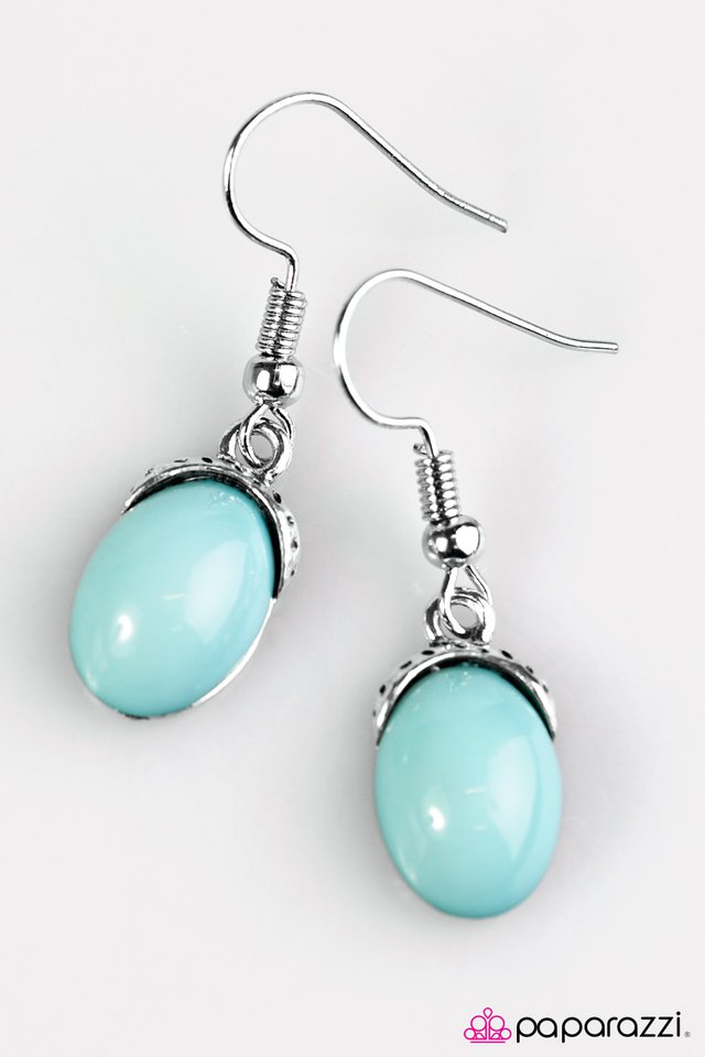 Paparazzi ♥ Color Scheme - Blue ♥ Earrings