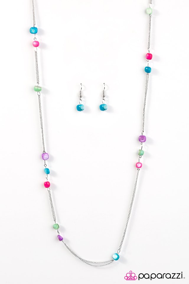 Paparazzi ♥ Rocky Falls - Multi ♥ Necklace