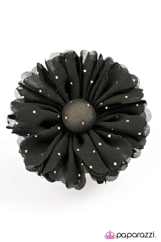 Paparazzi ♥ The Prize Shimmer - Black ♥ Hair Clip