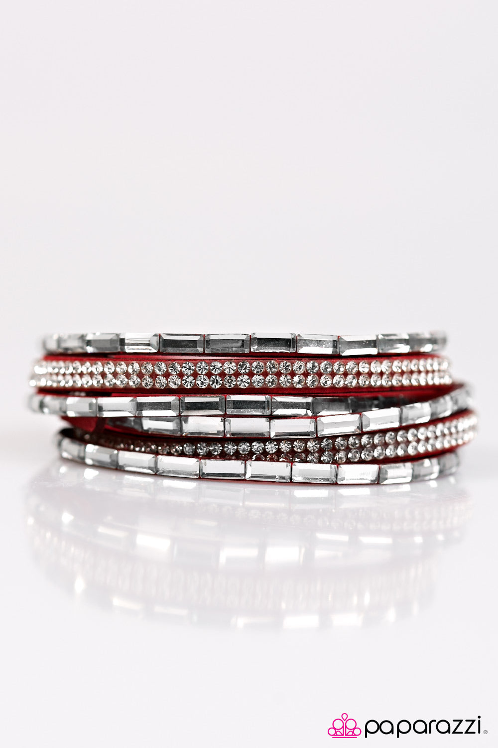 Paparazzi ♥ Welcome to the Fashion Show - Red ♥  Bracelet