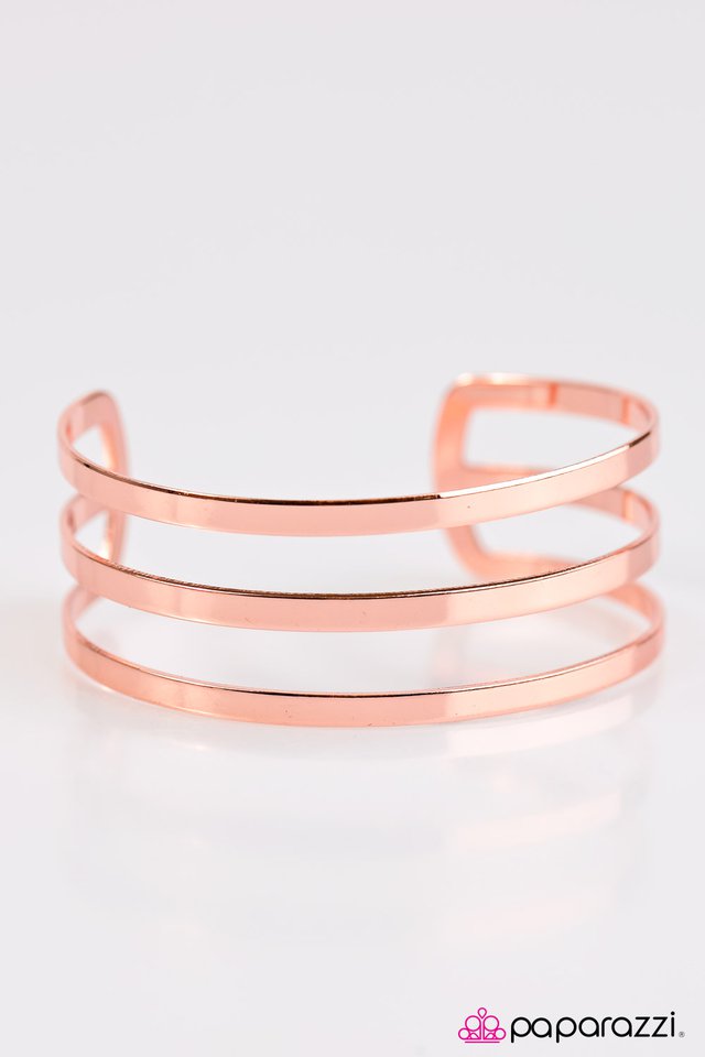 Paparazzi ♥ Stellar Style - Copper ♥ Bracelet