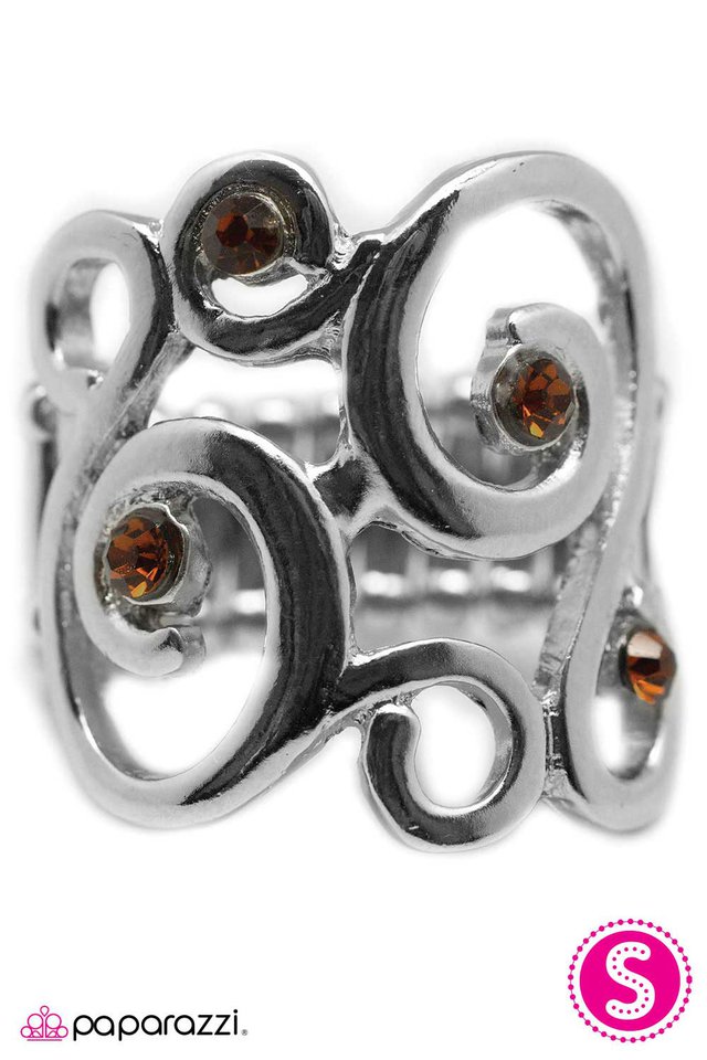Paparazzi ♥ Hitting a High Note - Brown ♥ Ring
