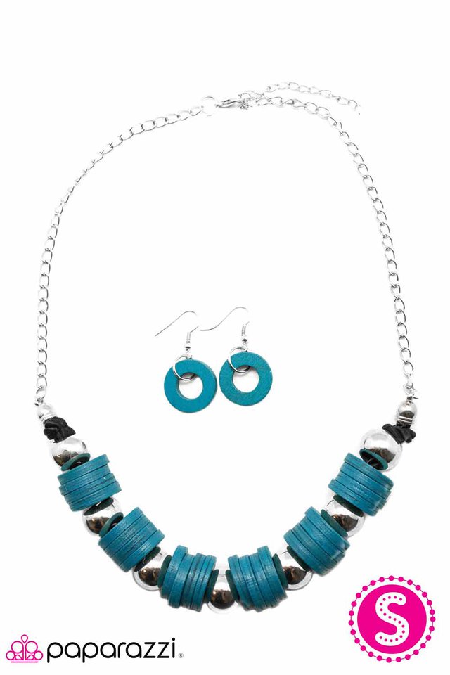 Paparazzi ♥ Organically Ocean - Blue ♥ Necklace