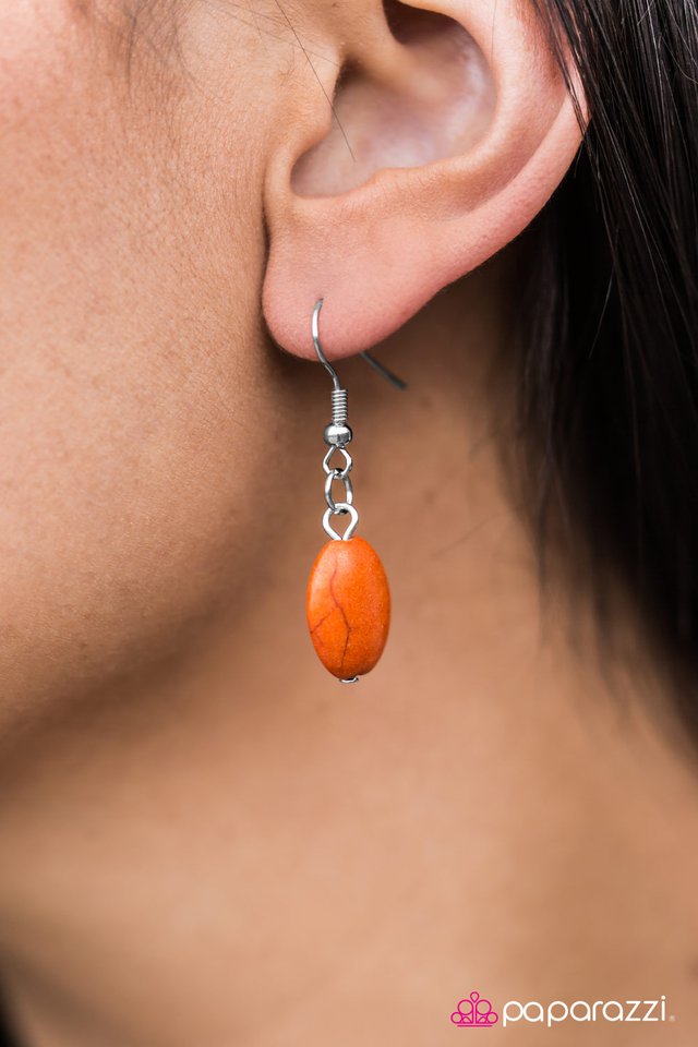 Paparazzi ♥ Canyon Cruiser - Orange ♥ Necklace