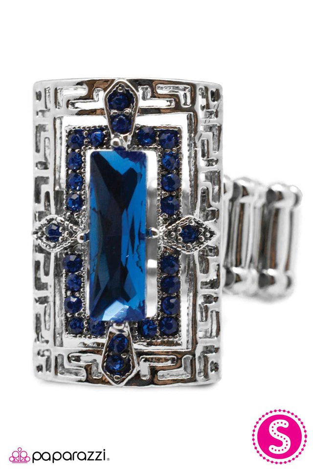 Paparazzi ♥ Queen of the Tribe - Blue ♥ Ring