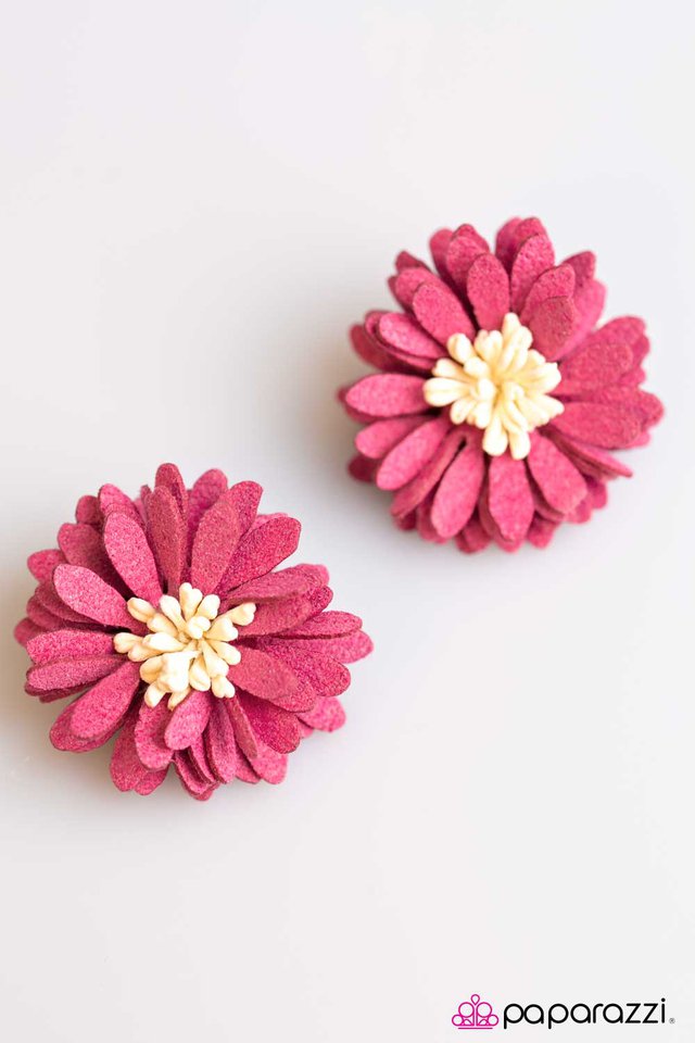Paparazzi ♥ DAISY For You - Pink ♥ Hair Clip